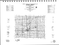 Adams County Highway Map, Montgomery County 1989